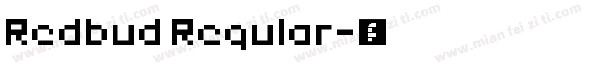 Redbud Regular字体转换